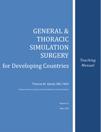 General & Thoracic Simulation Surgery Manual Cover